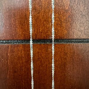 31” Italian Twist Link Sterling Silver Chain